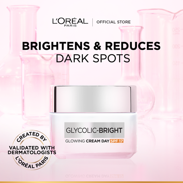 Loreal Paris Glycolic Bright Glowing Gel Day Cream - 50ml