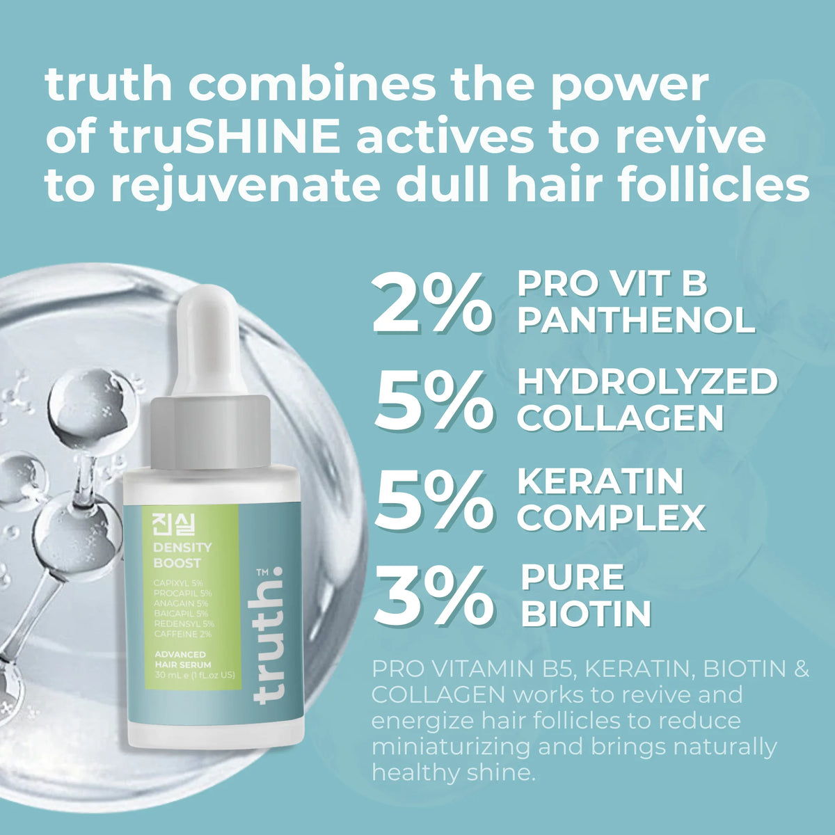 Truth Density Boost Advanced Hair Serum - 30ml