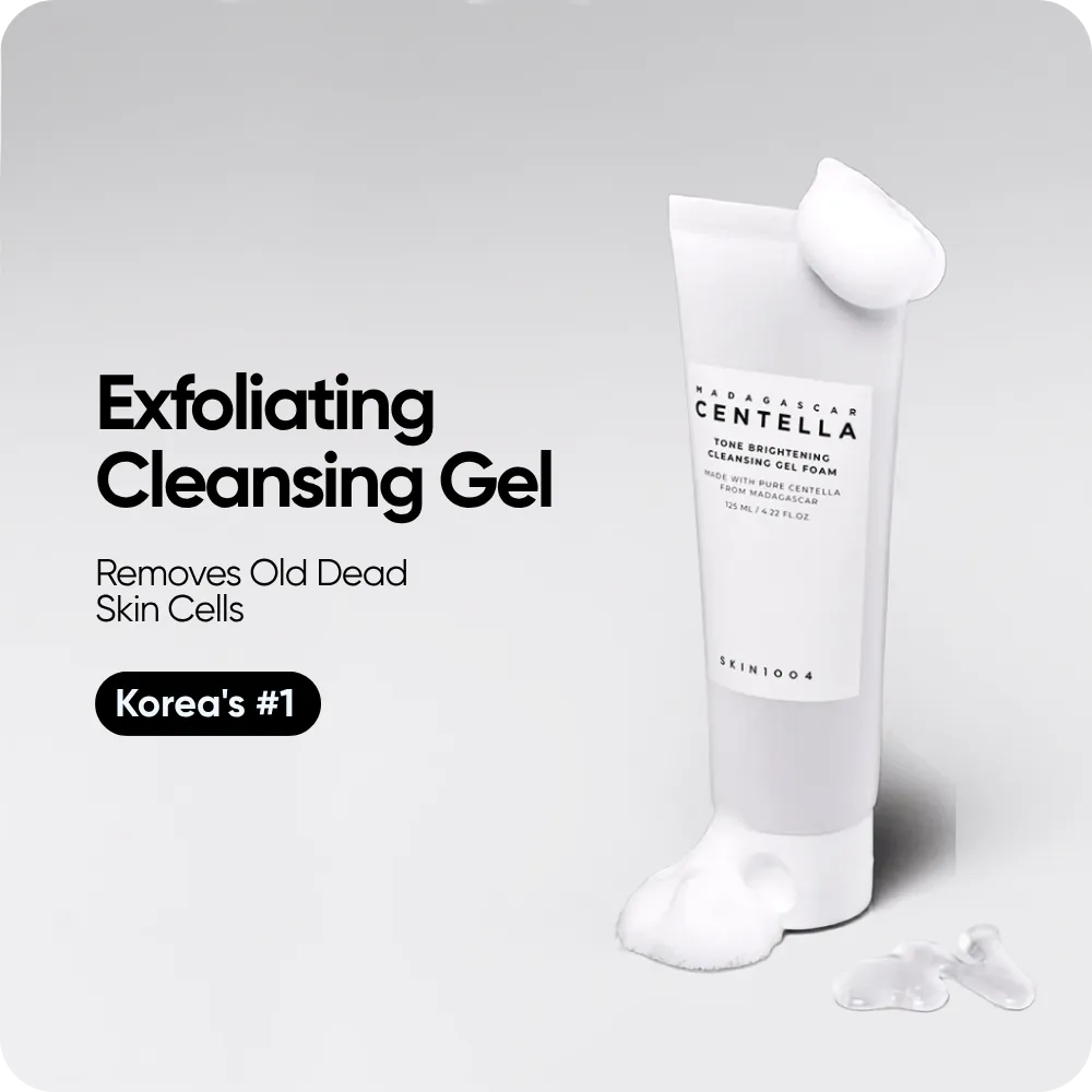 SKIN1004 Madagascar Centella Tone Brightening Cleansing Gel Foam - 125ml
