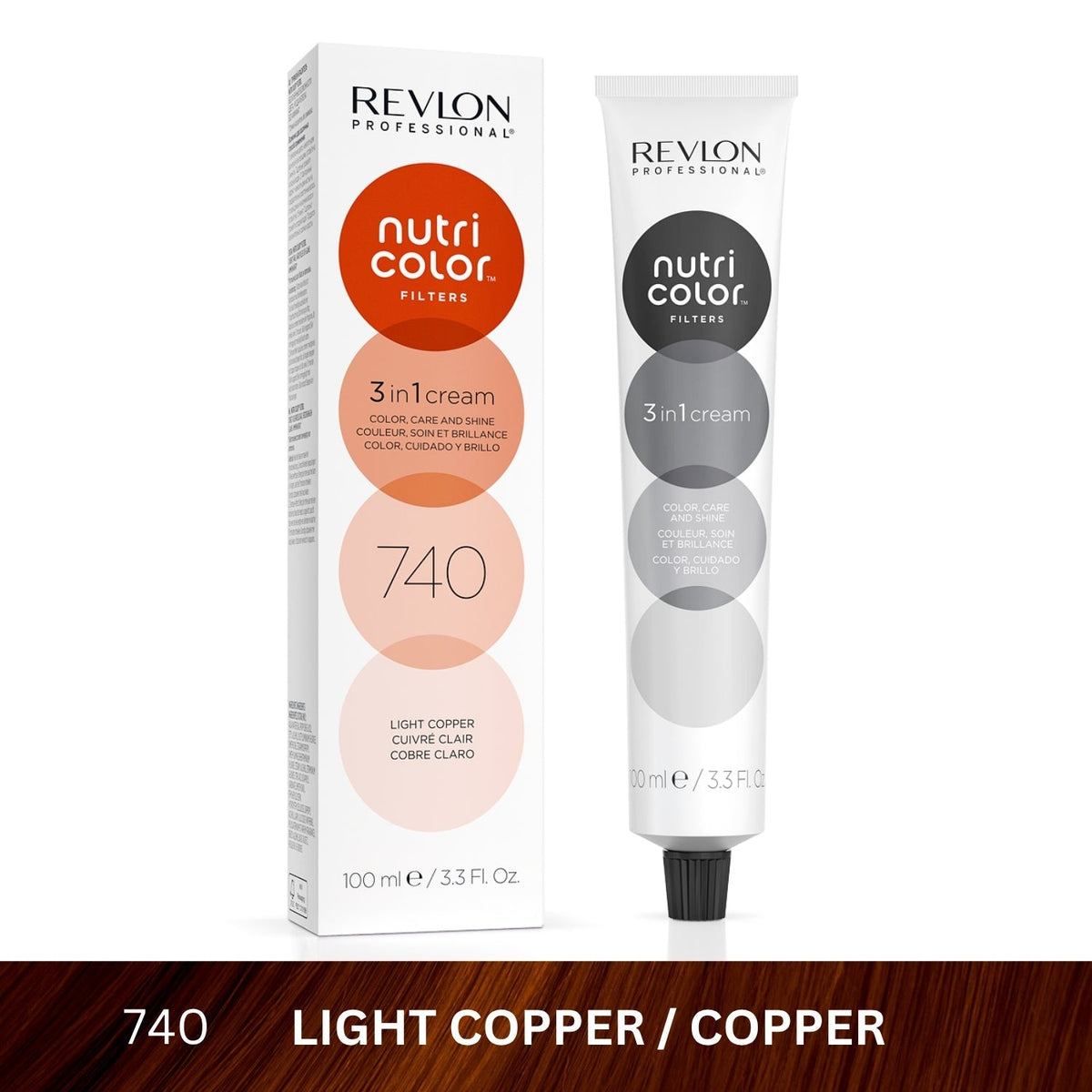 Revlon Professional Nutri Color Filters 3-In-1 Hair Color 100ml