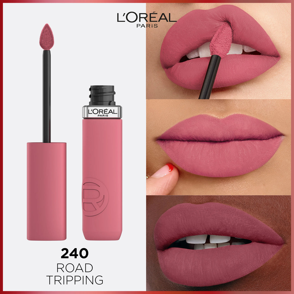 Loreal Paris Infallible Liquid Lipstick Le Matte Resistance 16h