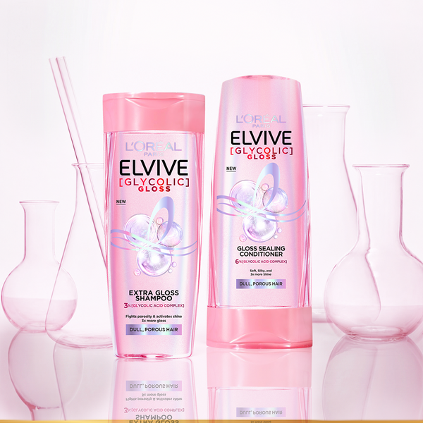 LOreal Paris Elvive Glycolic Gloss Conditioner 175ml