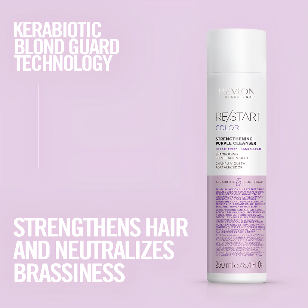 RE/START Color Strengthening Purple Cleanser 250ml