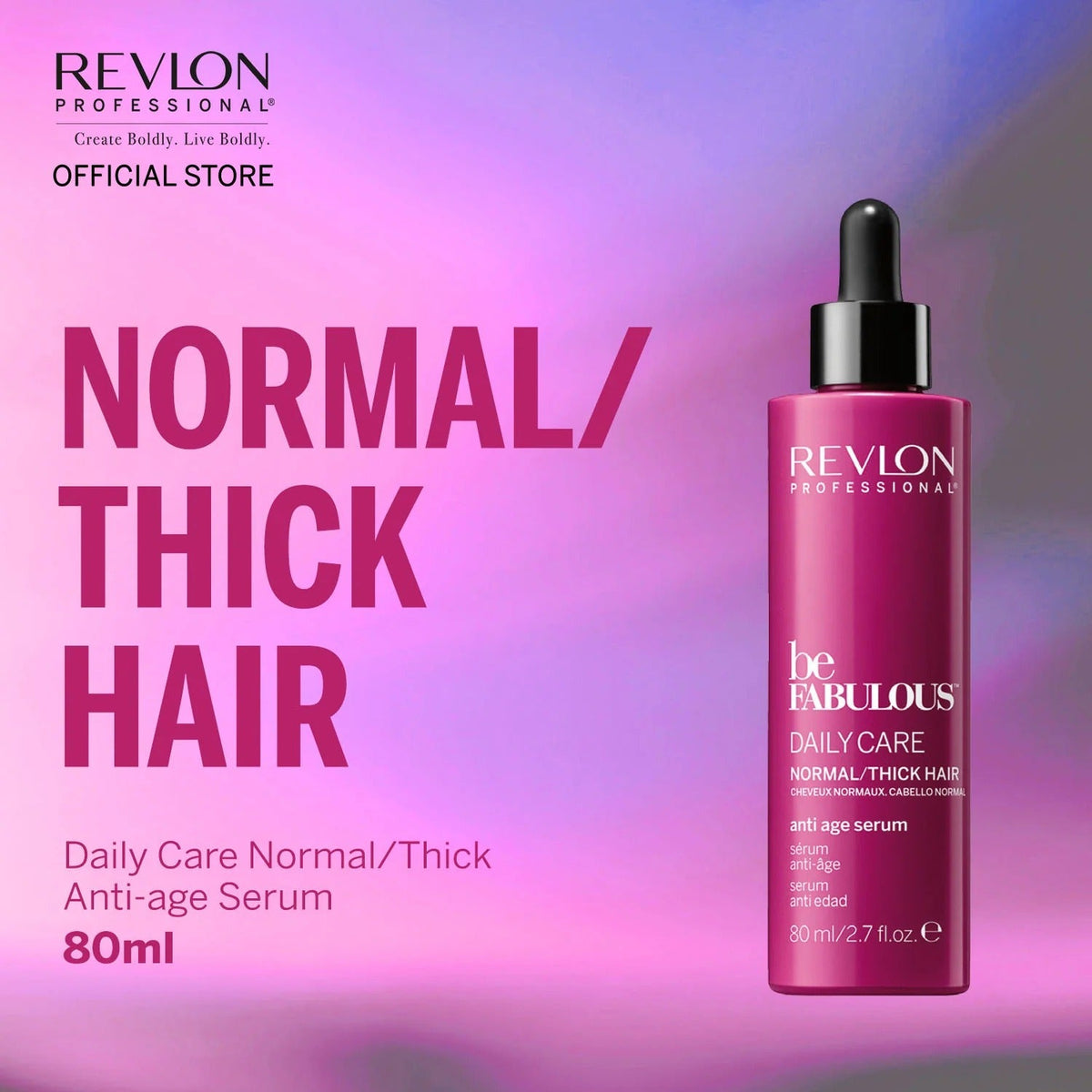 Revlon Professional BeFabulous Normal/Thick Hair Anti Age Serum 80ml