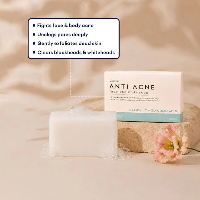 Jenpharm Clarevo Anti Acne Soap