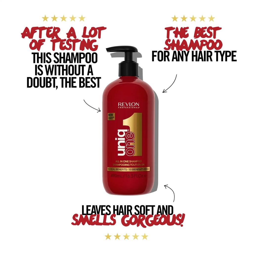 Revlon Professional UniqONE All-in-One Shampoo Classic Fragrance 490ml