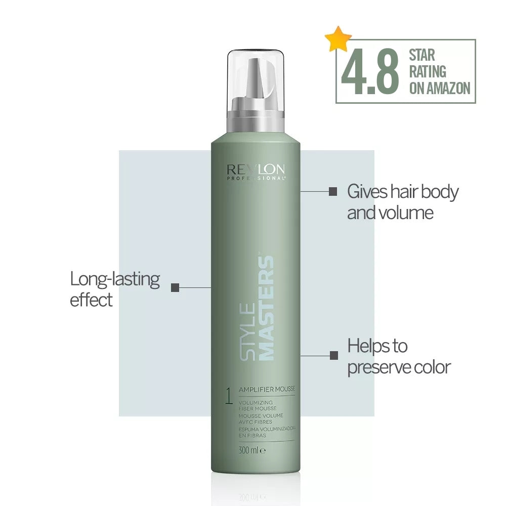 Revlon Professional STYLE MASTERS Volume Amplifiers Hair Mousse - 300ml