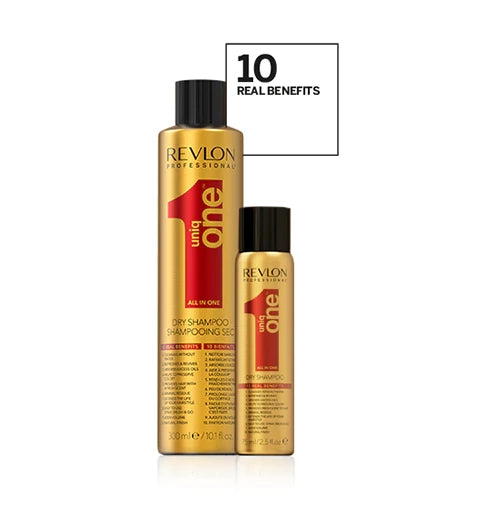 Revlon Professional UniqONE Dry Shampoo - "All-in-One" 10 Benefits Dry Shampoo - 75ml
