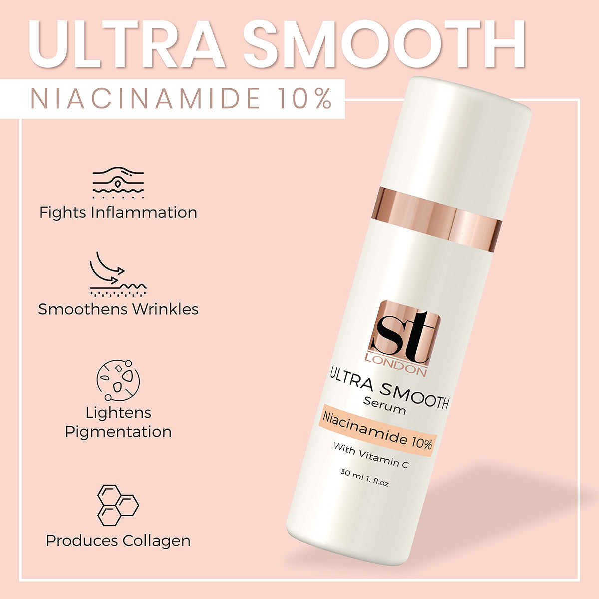 ST London Ultra Smooth Serum - 30ml