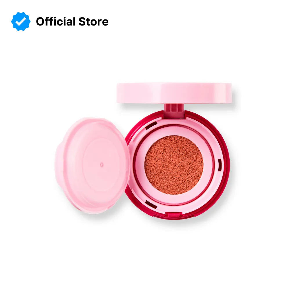 Trouble Maker Press Play Blush Cushion