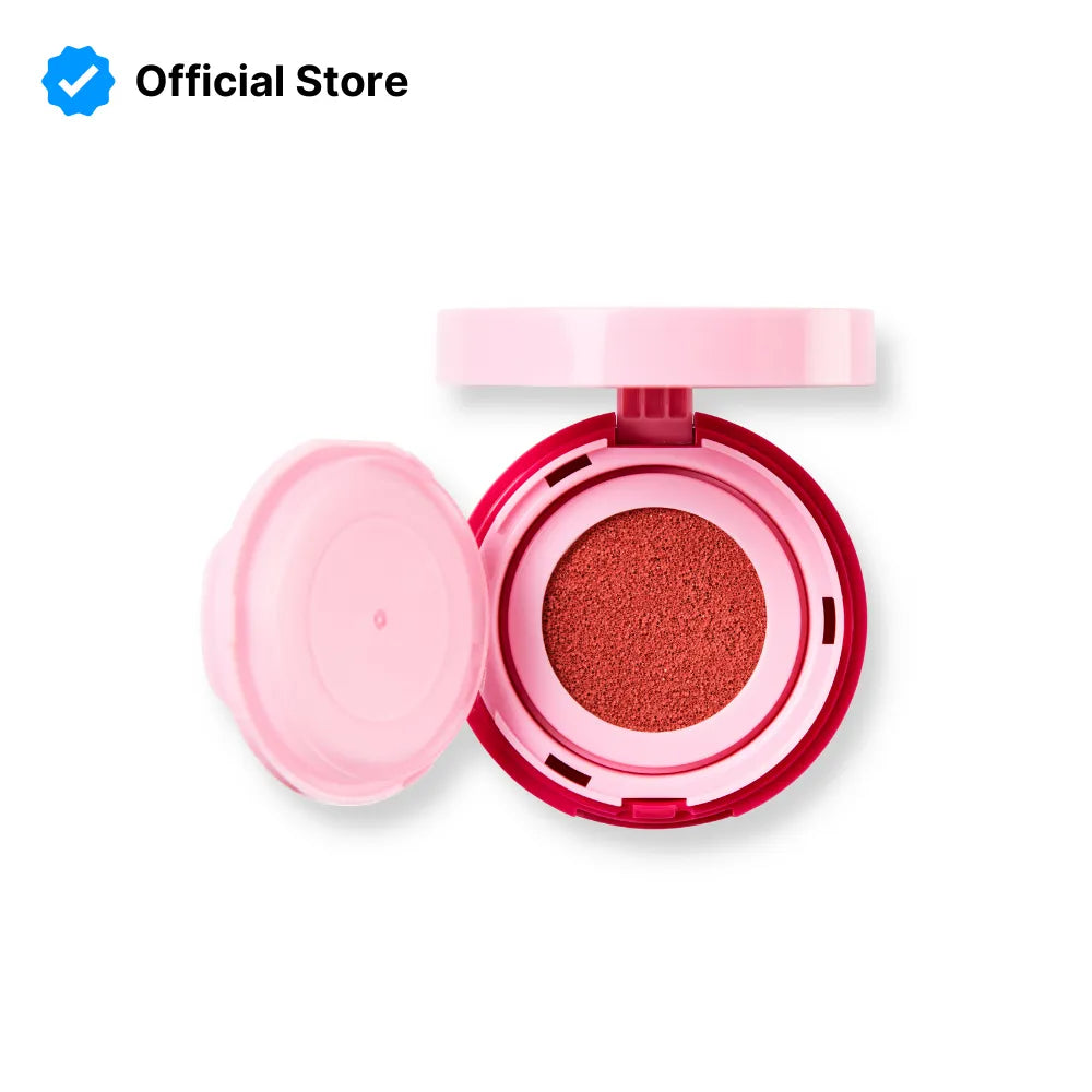 Trouble Maker Press Play Blush Cushion