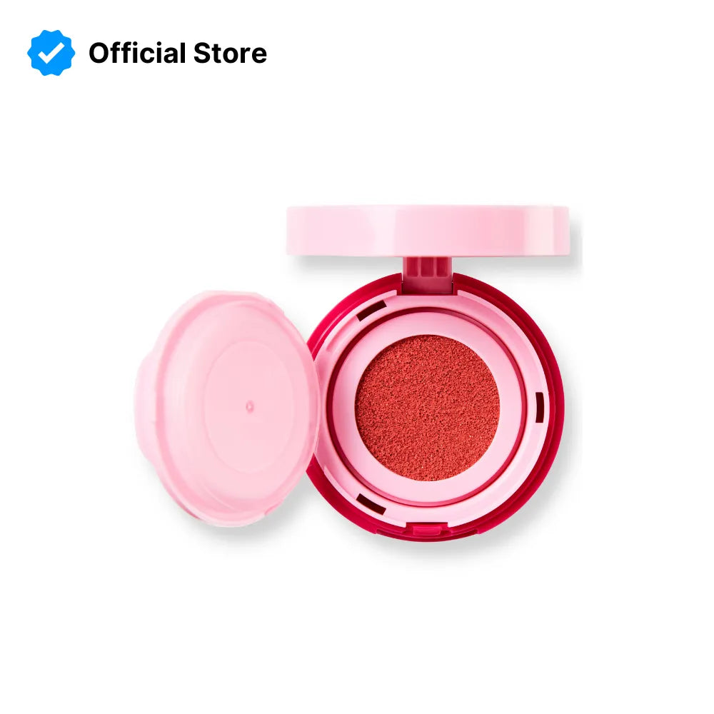 Trouble Maker Press Play Blush Cushion