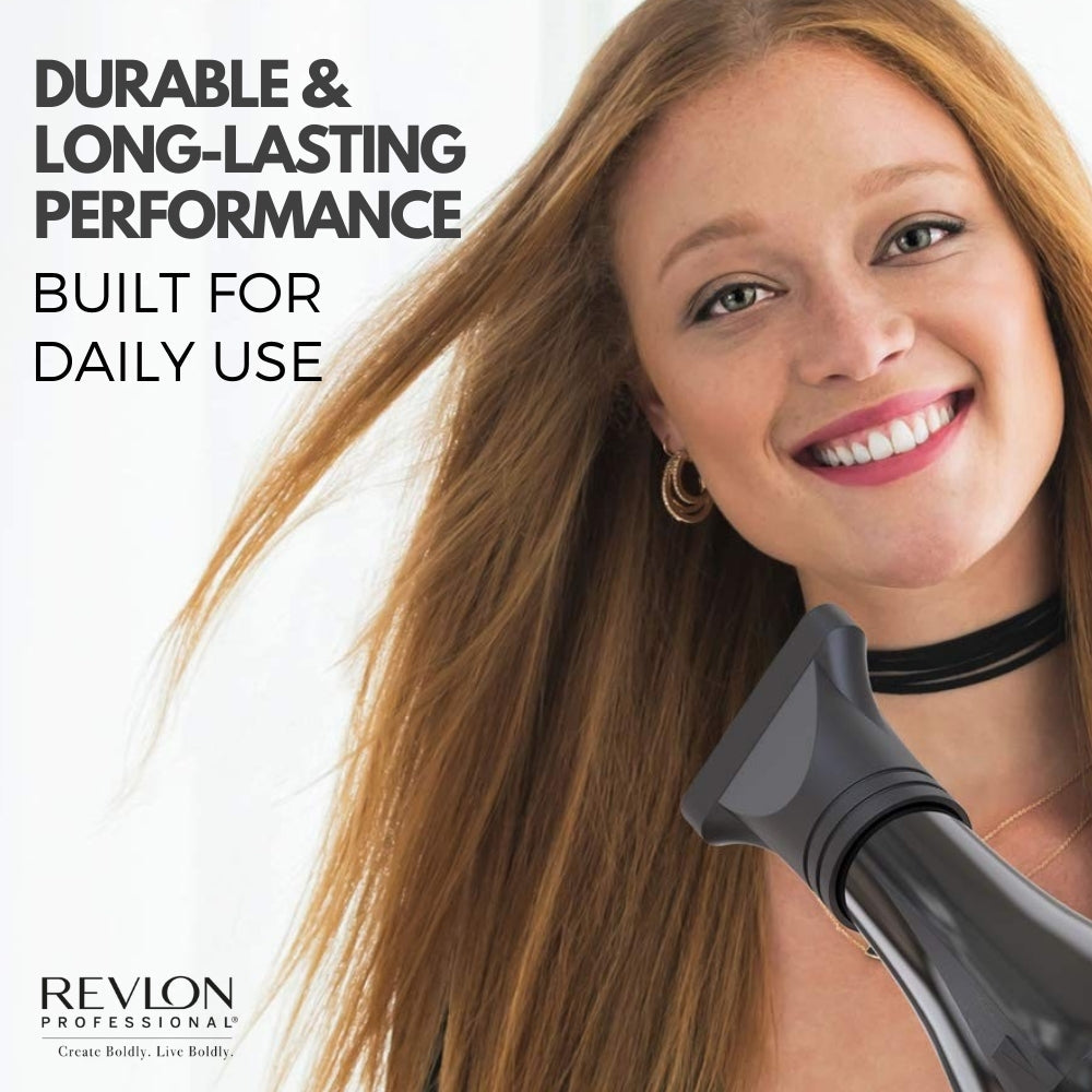 Revlon Professional Hair Dryer 2200W with 2 Styling Nozzles & Air Diffuser
