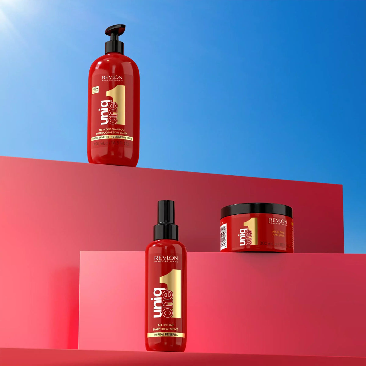 Revlon Professional UniqONE Foam Treatment - 200ml - "All-in-One" 10 Benefits Hair Serum - Classic Fragrance