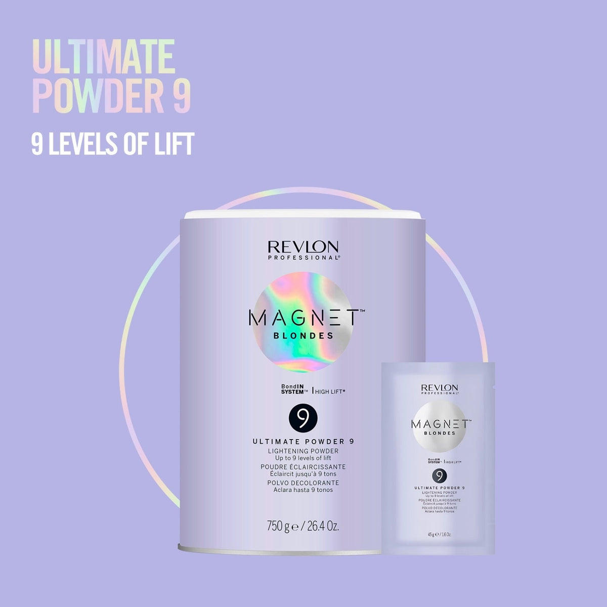 Revlon Professional Magnet Blondes Ultimate Powder 9 Sachet - 45gm