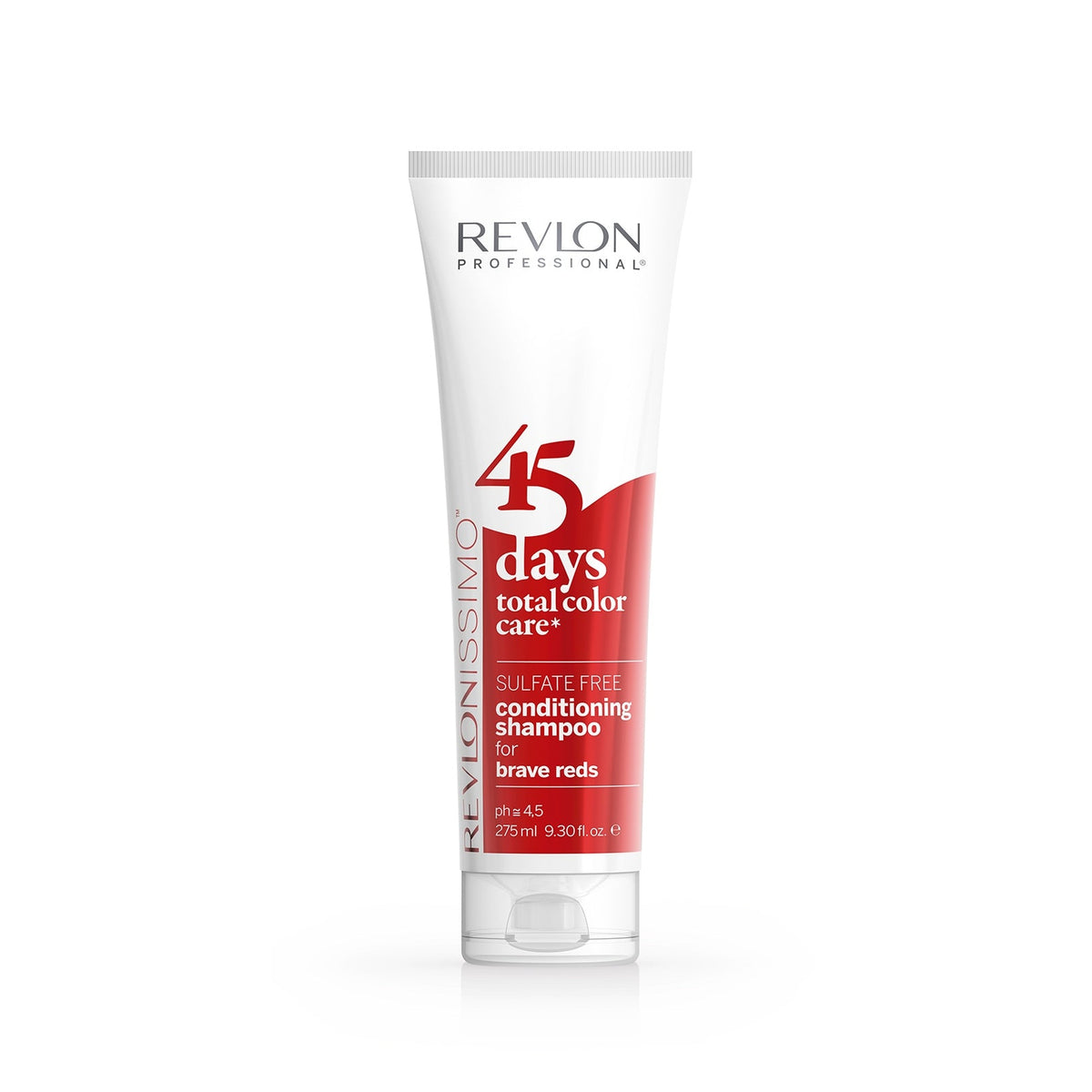 Revlon Professional Revlonissimo 45 Days Total Color Care Conditioning Shampoo - Brave Reds - 275ml
