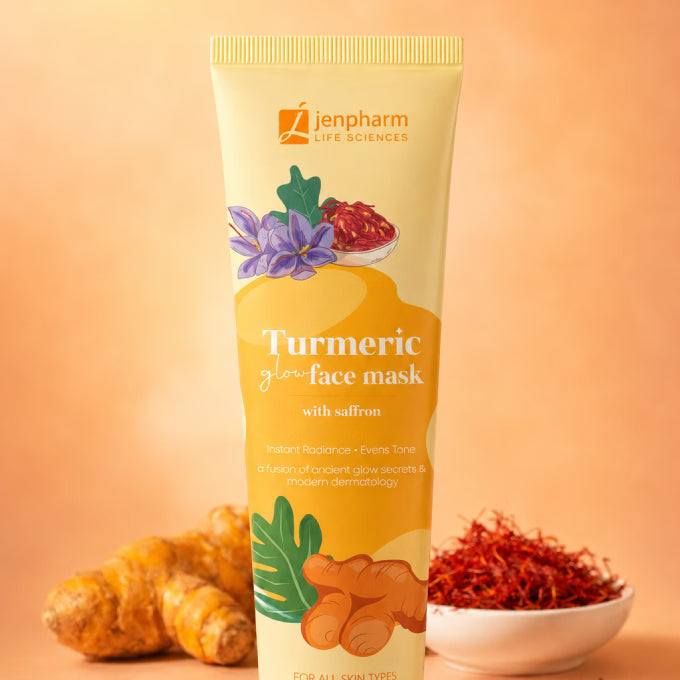Jenpharm Turmeric Glow Face Mask
