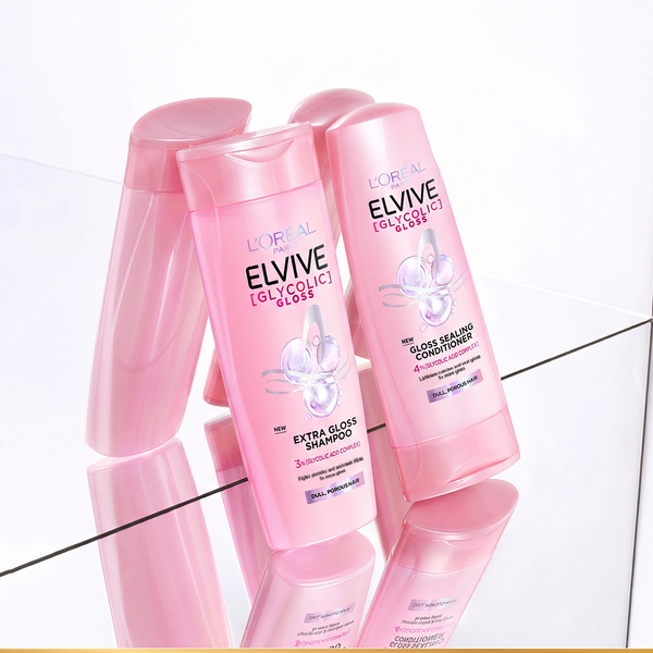 LOreal Paris Elvive Glycolic Gloss Conditioner 175ml