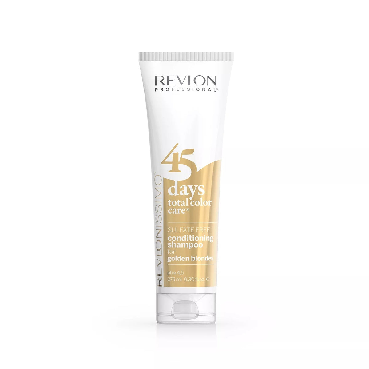 Revlon Professional Revlonissimo 45 Days Total Color Care Conditioning Shampoo - Golden Blondes - 275ml