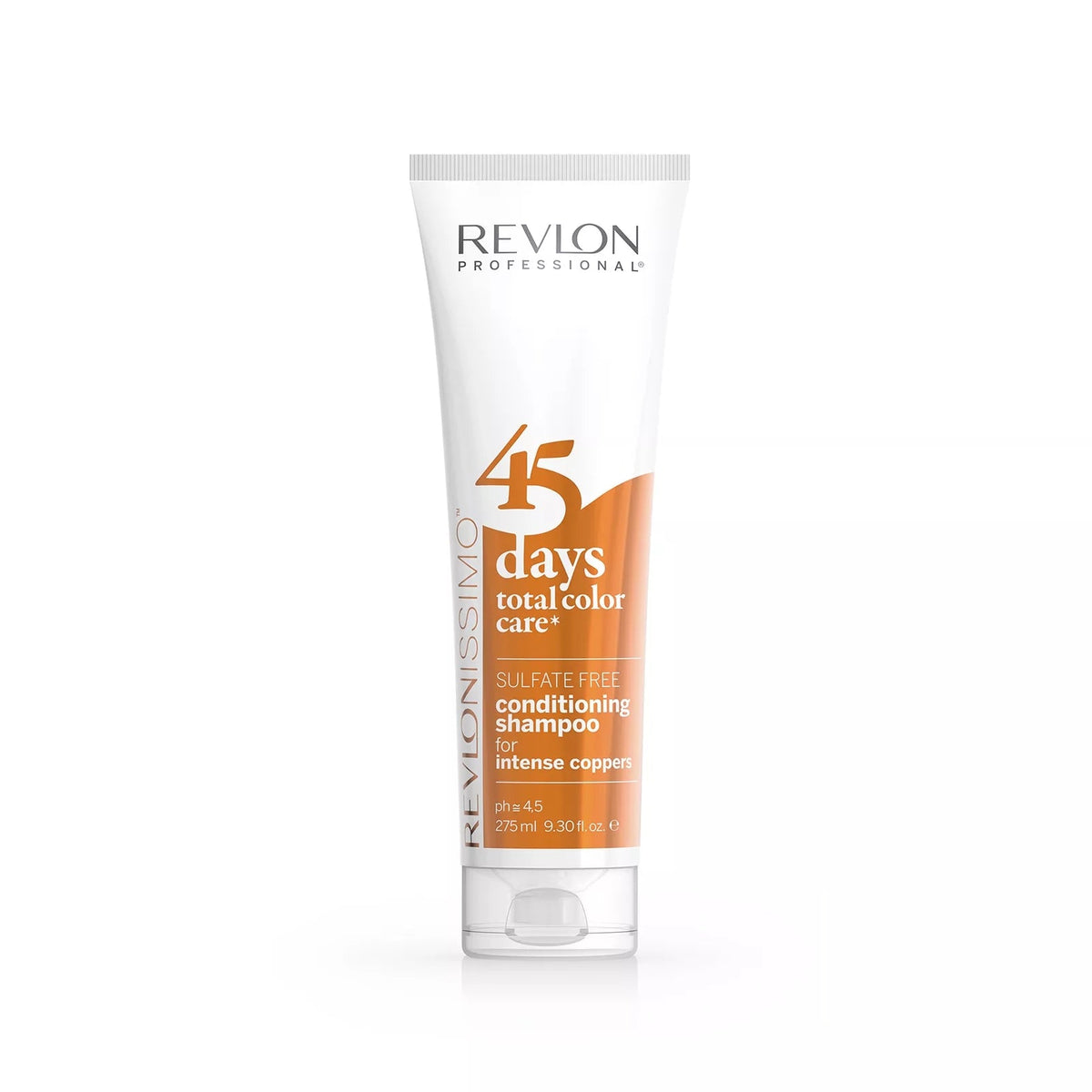 Revlon Professional Revlonissimo 45 Days Total Color Care Conditioning Shampoo - Intense Coppers - 275ml