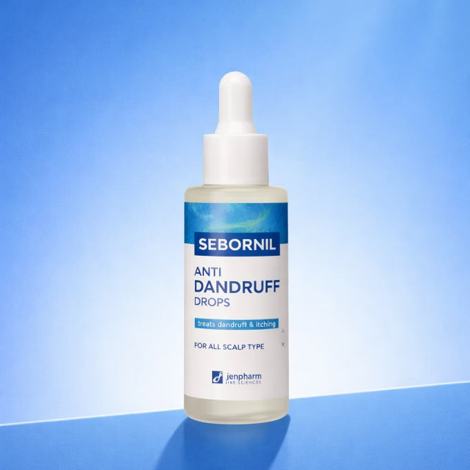 Jenpharm Sebornil Anti Dandruff Drops - 50ml