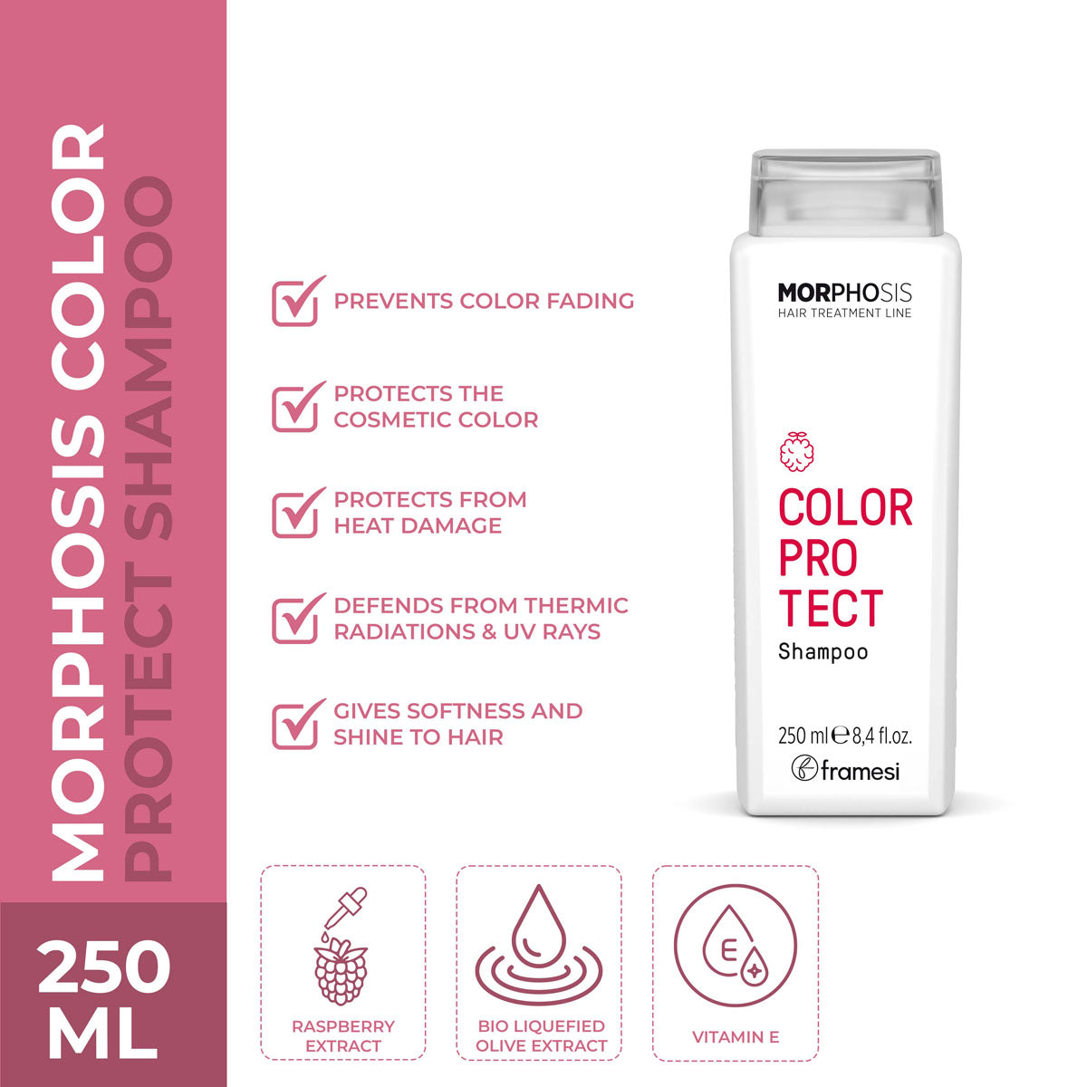 Framesi Morphosis Color Protect Shampoo - 250ml