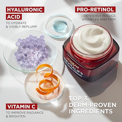L'Oreal Paris Revitalift Triple Power Anti-Aging Face Moisturizer