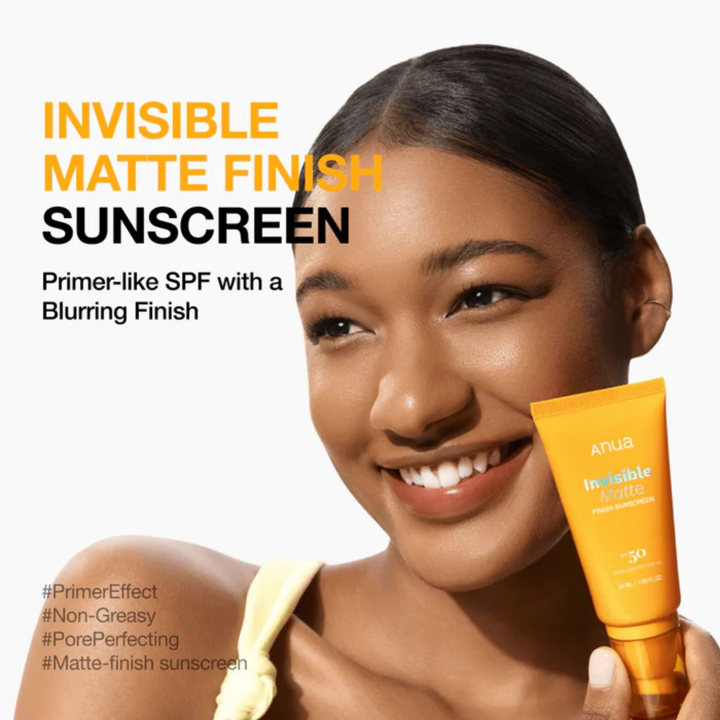 Anua Invisible Matte Finish Sunscreen - 50ml