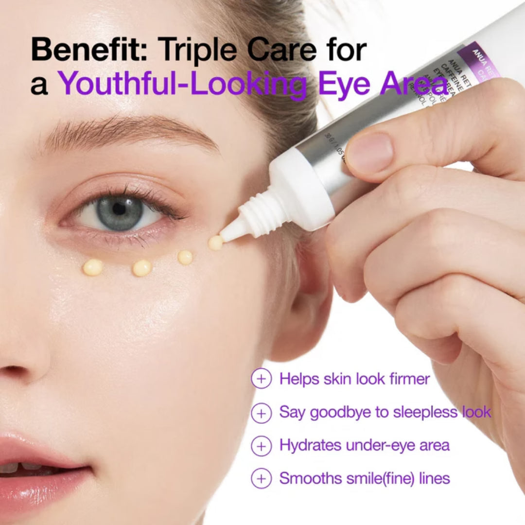 Anua Retinol 0.1 Caffeine Revitalizing Eye Cream - 30g
