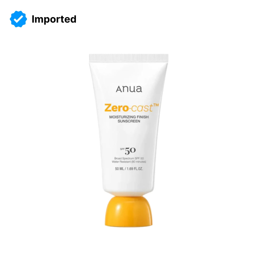 Anua Zero-cast Moisturizing Finish Sunscreen -50ml
