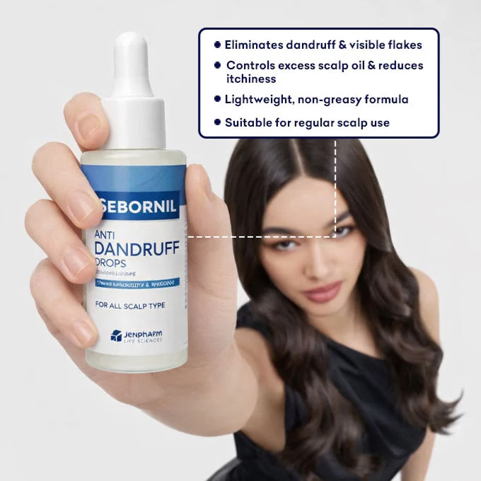 Jenpharm Sebornil Anti Dandruff Drops - 50ml