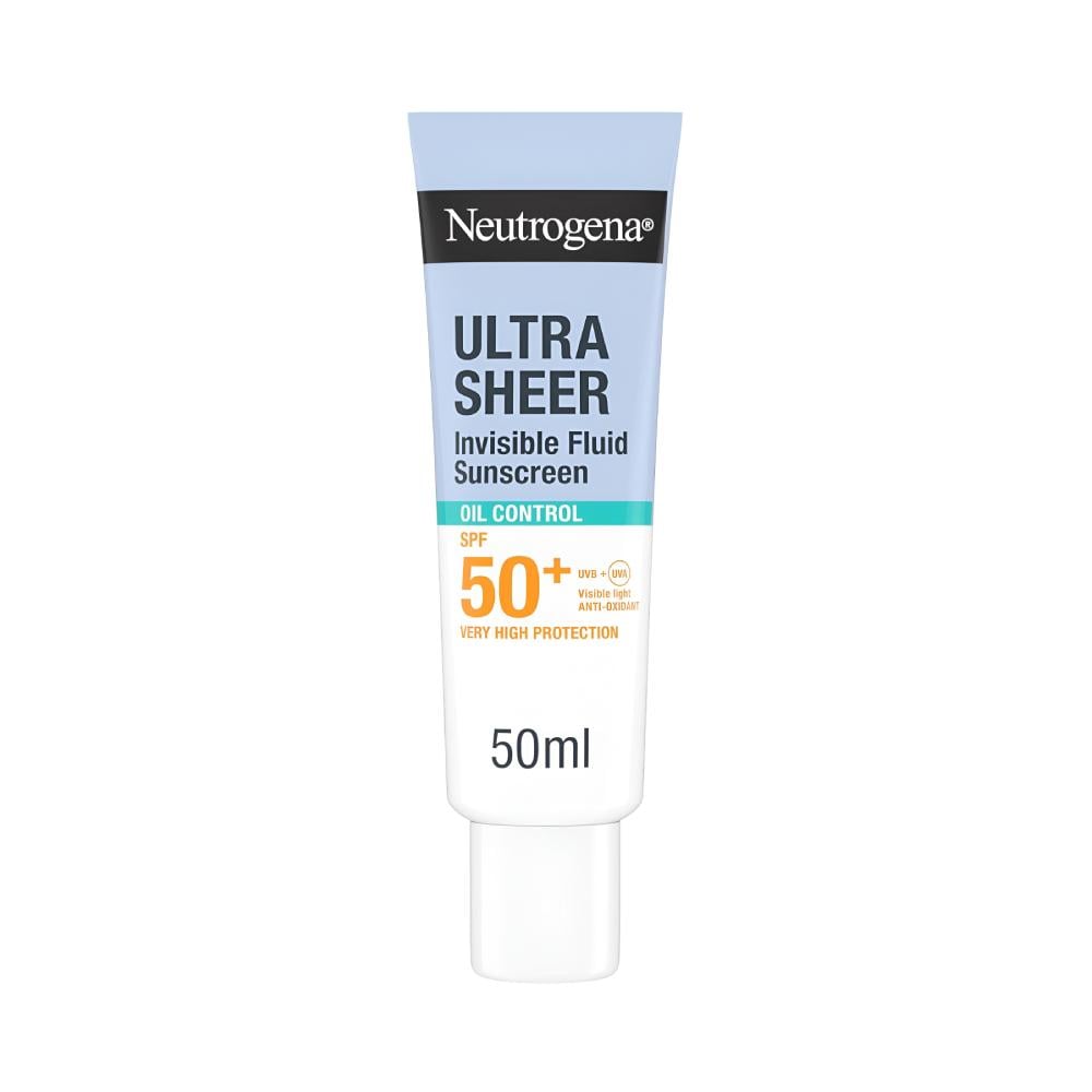 Neutrogena Ultra Sheer Invisible Cream Oil Control Sunscreen SPF 50 50ml