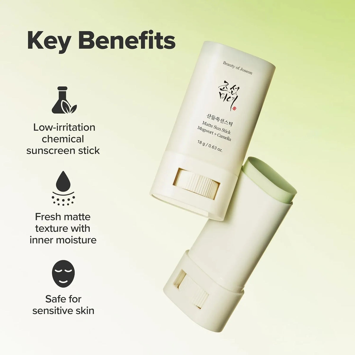 Beauty Of Joseon Matte Sun Stick (Spf 50+ Pa++++) - 18gm