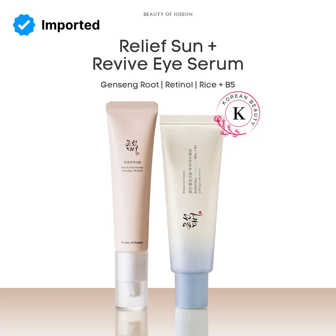 Beauty Of Joseon Eye Serum + Sun Aqua Fresh SPF Bundle