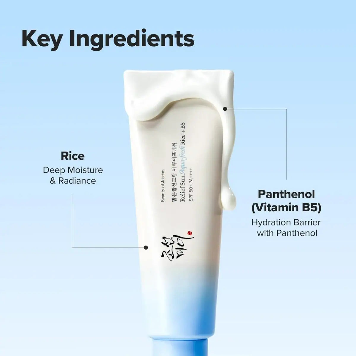 Beauty Of Joseon Relief Sun Aqua-Fresh : Rice + B5 (SPF50+ PA++++) - 50ml