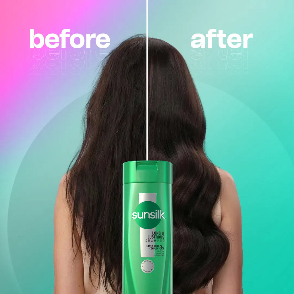 Sunsilk Long & Healthy Shampoo - 185ml