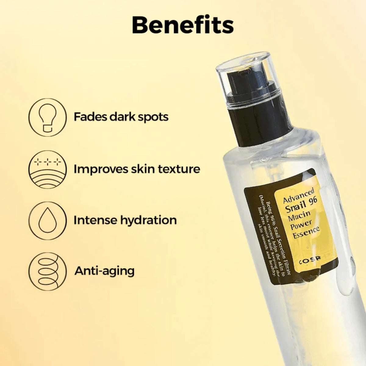 COSRX Advanced Snail 96 Mucin Power Essence - 100Ml