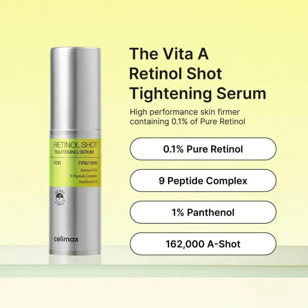 Celimax Vita-A Retinol Shot Tightrning Serum Benfits