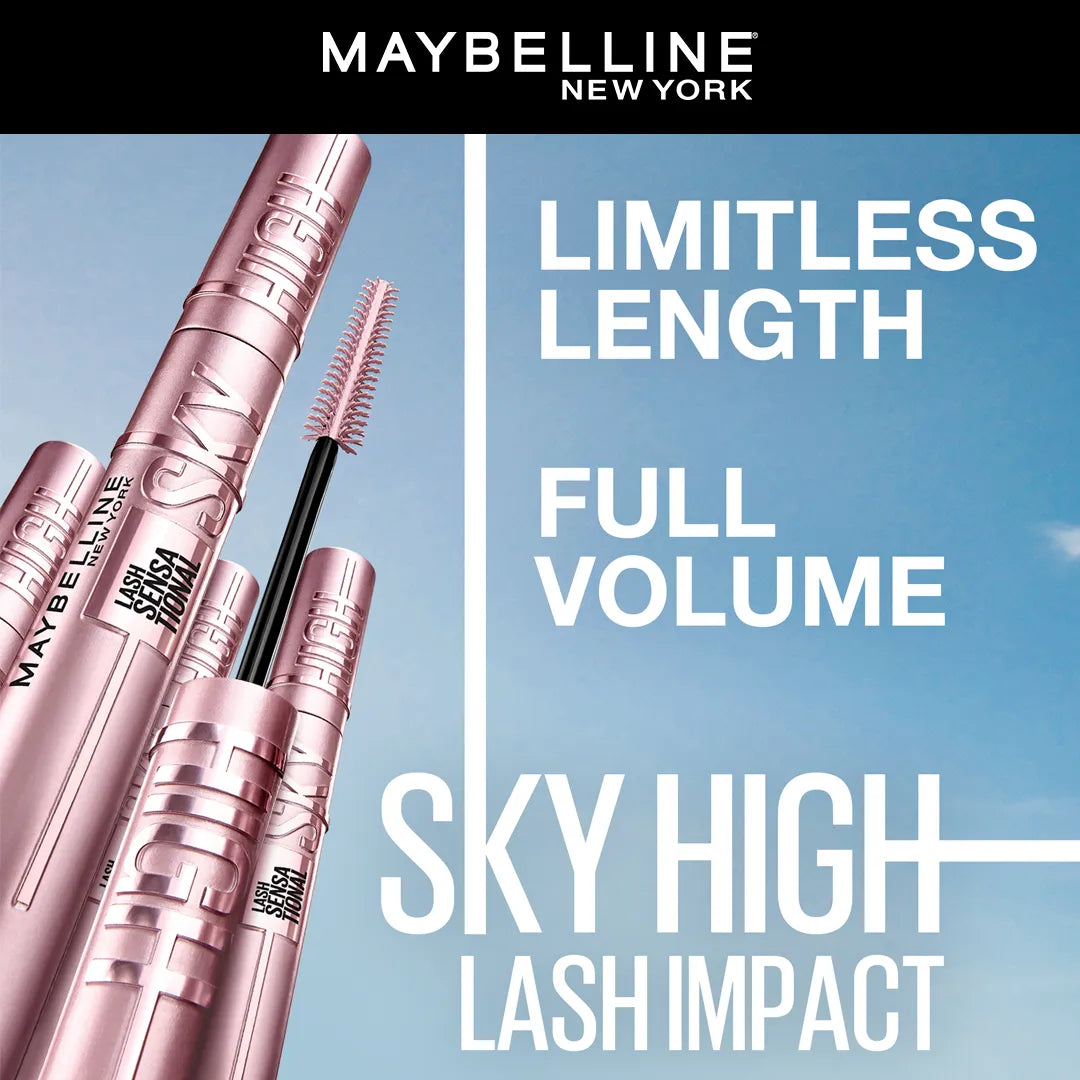 Maybelline Lash Sensational Sky High Waterproof Mascara - Very Black