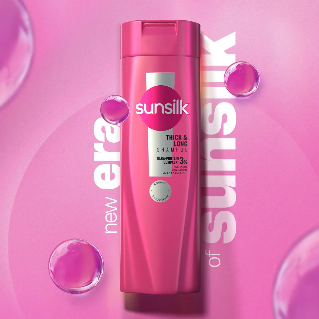 Sunsilk Thick & Long Shampoo - 360ml