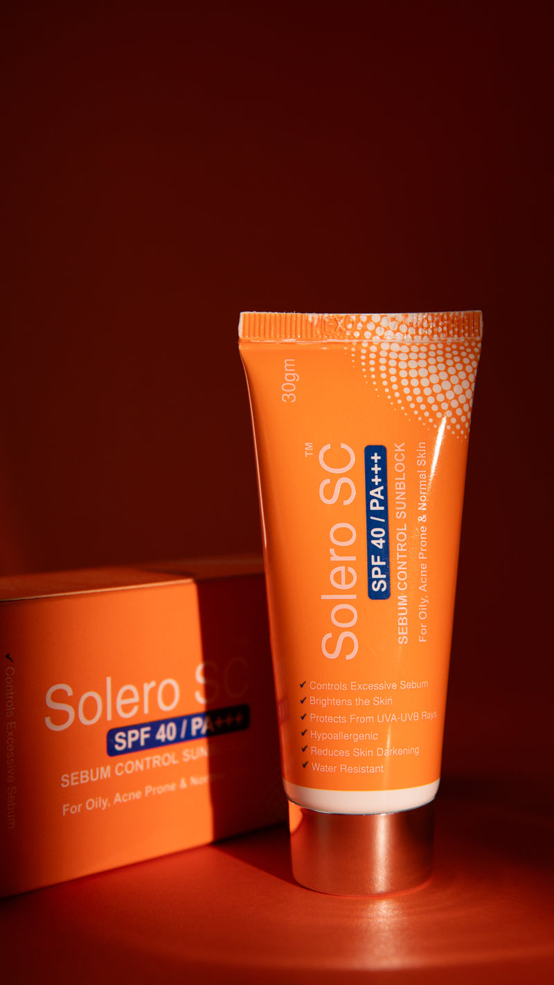 Rederm Aesthetics Solero Sebum Control Sunblock SPF 40 - 30g