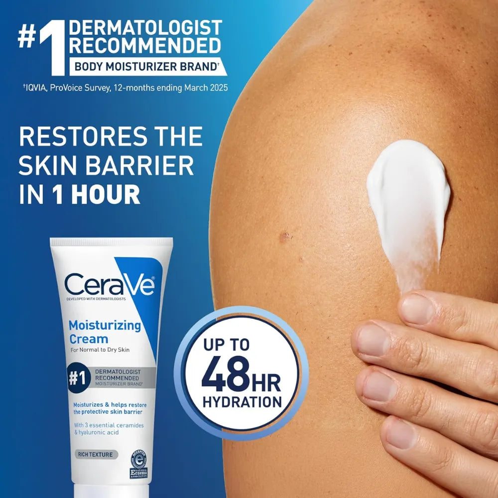 Hydrate & Soothe Dry Skin with CeraVe Moisturizing Cream 236ml