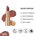 ST London Velvet Ultra Matt Lipstick - Hyper Brown