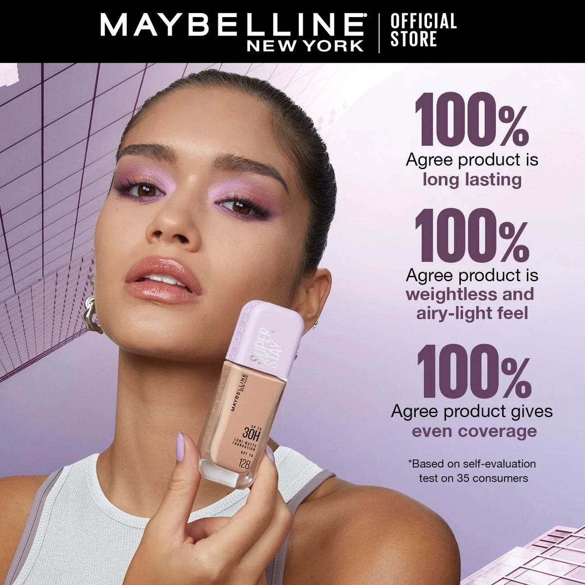 Maybelline New York Super Stay Lumi Matte Foundation - 18ml