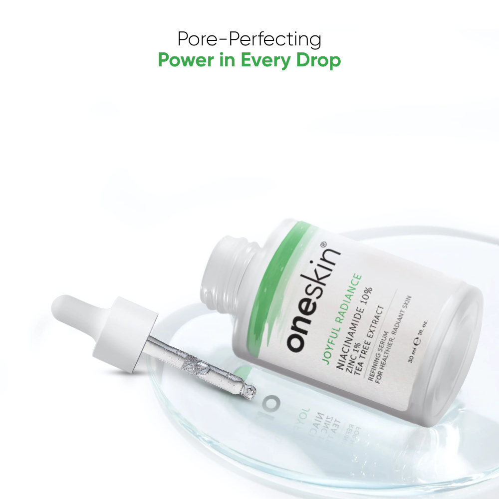 Oneskin Joyful Radiance Niacinamide 10%, Zinc 1%, Tea Tree Extract - 30ml