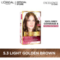 L'Oreal Paris Excellence Creme Hair Colour #5.3 Light Golden Brown