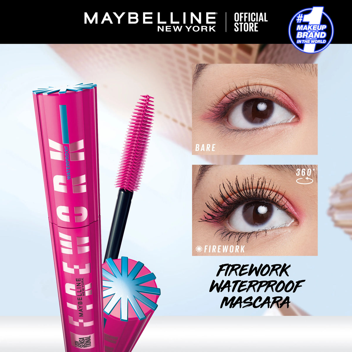 Maybelline Lash Sensational Fireworks Waterproof Mascara