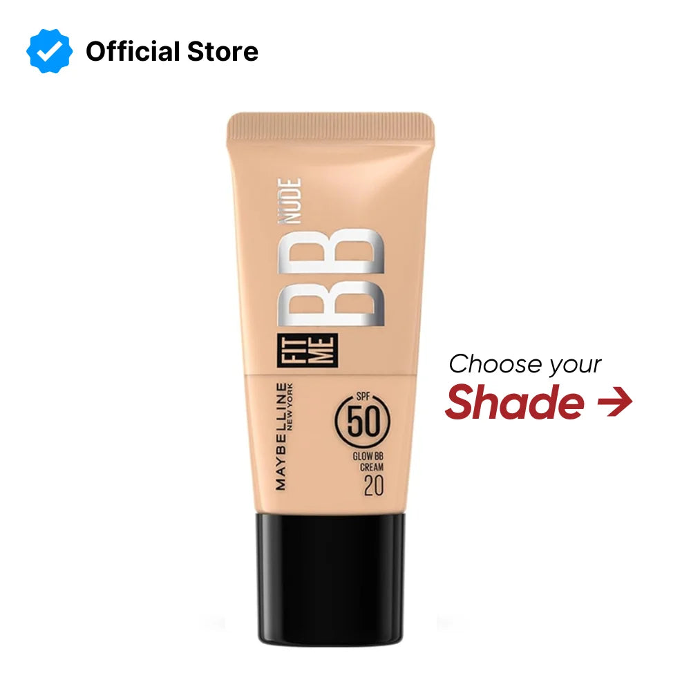 Maybelline New York Fit Me BB Nude Glow Cream