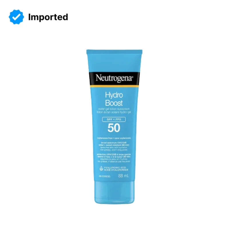 Neutrogena Hydro Boost Water Gel Lotion Sunscreen Spf 50 88ml