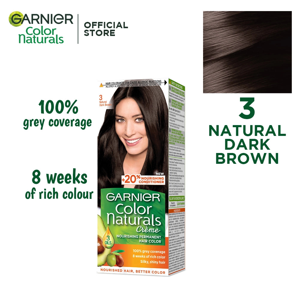 Garnier Hair Color - 3 Dark Brown